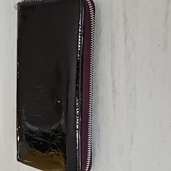 Dior patent leather long zippy wallet - Picture 3 of 7
